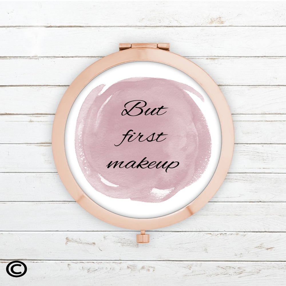 Funny Motivational Compact Mirrors